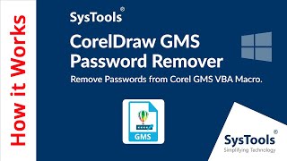 CorelDraw GMS Password Remover Tool by SysTools  Remove CorelDraw GMS Password Protection [upl. by Suitangi]