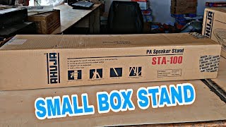 AHUJA STA100 SPEAKER STAND UNBOXING amp REVIEW [upl. by Tomasina]