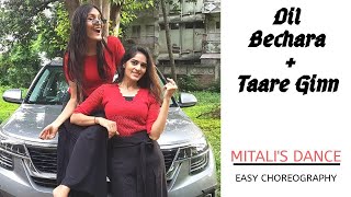 DIL BECHARA  TAARE GINNDANCE COVERSUSHANT SINGH RAJPUT MITALIS DANCEEASY CHOREOGRAPHY [upl. by Schug]