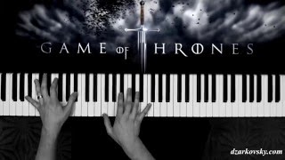 Игра престолов на пианино  Game of Thrones piano cover [upl. by Flita]