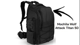 COMO ASSIM nova MOCHILA da WOLF ATTACK [upl. by Mcdowell]