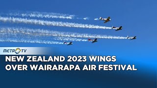 New Zealand 2023 Wings Over Wairarapa Air Festival Attracts Thousands of Visitors [upl. by Naimed798]