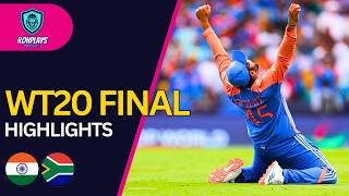 India v South Africa T20 World Cup 2024 Final Highlights [upl. by Aileahcim]