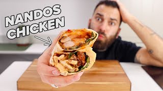 Make Nandos Airfryer Chicken Wrap in 30 Minutes or Less [upl. by Aerdnac980]