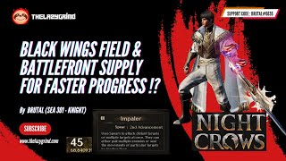 Black Wings Field amp Battlefront Supply For Faster Progress Pros amp Cons Explained [upl. by Hanala]