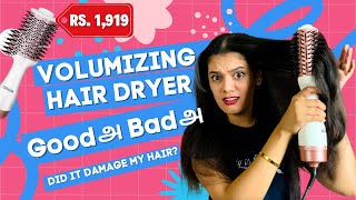 Volumizer Hair Dryer Review [upl. by Ellasal332]