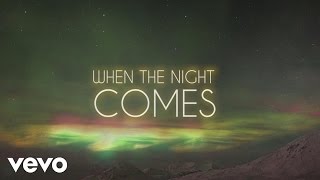 Jeff Lynnes ELO  When the Night Comes Jeff Lynnes ELO  Lyric Video [upl. by Mahon]