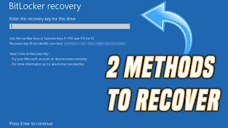 Bitlocker Recovery Key [upl. by Pieter]