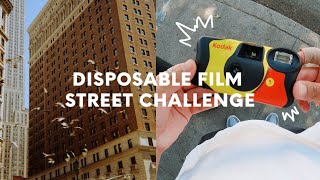 Disposable Camera Street Photography Challenge Kodak FunSaver [upl. by Nitsuga]