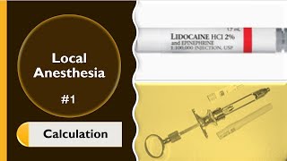 How To Calculate Local Anesthetics Made Easy 1  INBDE [upl. by Barn]