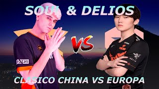 Soul amp Delios  El clásico de China vs Europa Worlds 2024 R3 [upl. by Anires]