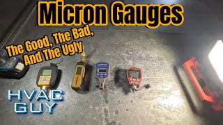 Going Over What I Like and Dislike About My Micron Gauges hvacguy hvaclife [upl. by Cherianne]