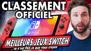 Les MEILLEURS JEUX NINTENDO SWITCH  CLASSEMENT OFFICIEL depuis la sortie 😱 cest très étonnant [upl. by Diad120]