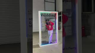 WOWORK vogue magazine photo booth panel for wedding birthday event decoration photobooth [upl. by Tippets762]