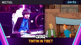 Tintin In Tibet by Neetsel in 2451  Awesome Games Done Quick 2024 [upl. by Obaza]