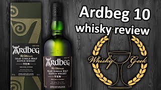 Ardbeg 10 year old Whiksy review 012 [upl. by Ardnohsal]