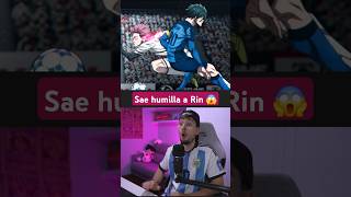 Sae Itoshi humilla a Rin 😵 Reacción Blue Lock VS Sub20 bluelock saeitoshi rinitoshi [upl. by Matta]