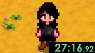 Stardew Valley speedruns are not as relaxing as you think… [upl. by Cassil]