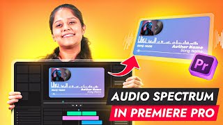 How To Generate Audio Spectrum In Premiere Pro QUICK amp EASY [upl. by Oigolue]