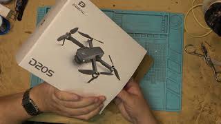 DEERC D20S Micro Drone Unbox and test flight [upl. by Lleddaw119]