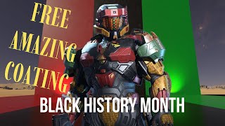 343 did an amazing job for  Black History Month  Get your FREE coating  Halo infinite [upl. by Archy]