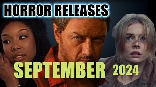 Horror Movie Releases  SEPTEMBER 2024 [upl. by Caitlin]