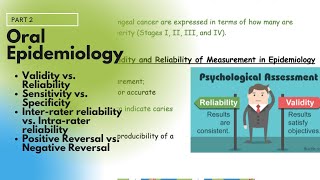 Everything you need to know about Oral Epidemiology Part 2 [upl. by Mapel]