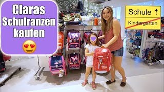 Claras Schulranzen kaufen 😍 Neues Kinderzimmer für Einschulung  Shopping Tour VLOG  Mamiseelen [upl. by Ahker]