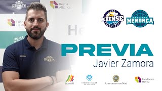 PREVIA 🎙 Declaraciones Javi Zamora 𝐉𝟏𝟗 𝐋𝐄𝐁 𝐎𝐫𝐨 𝟐𝟑𝟐𝟒 Club Ourense Baloncesto vs Hestia Menorca [upl. by Ethben]