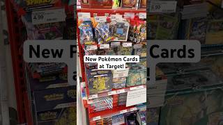 I Hit the Pokémon Card Restock at Target pokemontcg pokemon pokemoncards [upl. by Relyhcs]