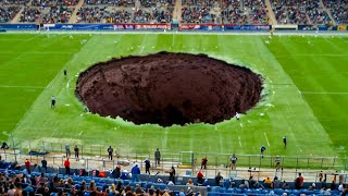 40 Sinkholes That Appeared Out of Nowhere [upl. by Ahseiyn430]