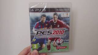 PES 2010  PS3  UNBOXING [upl. by Alleras]