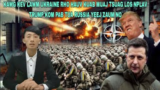 XOV XWM 15112024  KAWG KEV LAWM UKRAINE RHO HAUV KUAB MUAJ TSUAG LOS NPLAV TRUMP PAB TUA RUSSIA [upl. by Ranip805]