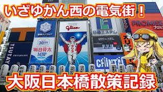 【日本橋散策】いざゆかん西の電気街！休みを利用して大阪の電気街日本橋のPC・ジャンクのお店を散策してきました！【買い物報告】 [upl. by Arat]