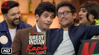 The Great Indian Kapil Show Aamir Khan Full Episode 5 Review with Sunil Grover Krushna [upl. by Lenette]