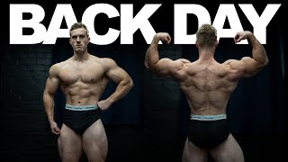 INSANE BACK DAY  PREPREP DIET PHYSIQUE UPDATE [upl. by Alake]