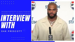 Dak Prescott Postgame Week 2 NOvsDAL  Dallas Cowboys 2024 [upl. by Kcirttap]