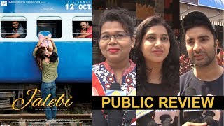 Jalebi Movie Public Review  Rhea Chakraborty  Varun Mitra  Digangna Suryavanshi [upl. by Ardnaid]