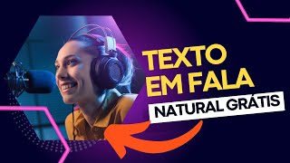 3 APLICATIVOS GRÁTIS PARA TRANSFORMAR TEXTO EM VOZ NATURAL [upl. by Elfont]