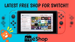 Setting Up New FreeShop for Nintendo Switch in Tinfoil App  Download Games with Ease 2023 [upl. by Rabaj]