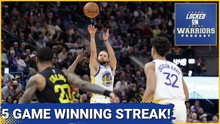 Strength In Numbers  Vintage Splash Brothers Night Extend Golden State Warriors Winning Streak to 5 [upl. by Adnirb500]