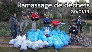 Ramassage de déchets  30 janvier 2019 [upl. by Yllim413]