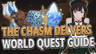 Genshin ImpactWorld Quest  The Chasm Delvers  PART55 [upl. by Murray]