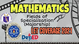 Coverage of LET Exam for Mathematics Major 2021 [upl. by Condon872]