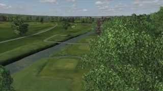 1st Hole overview of the Montgomerie Course with Shane O Donoghue [upl. by Kathryne]