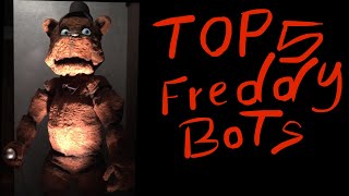 Top 5 Freddy fazbear animatronics [upl. by Eryn]