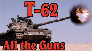 All the Guns on a T62 Tank with Nicholas Moran the Chieftain [upl. by Jacqueline]