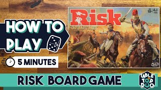 How To Play Risk Board Game In 5 Minutes  A Complete Guide [upl. by Ijies122]