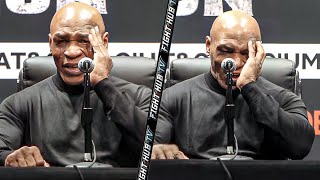 Mike Tyson TEARED UP After LOSS To Jake Paul In Post Fight Interview [upl. by Ailsa]