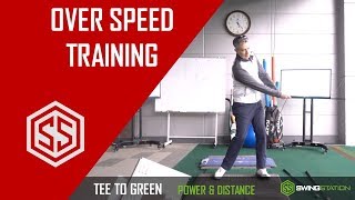 OVERSPEED TRAINING FOR GOLF [upl. by Dyraj]